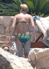 Hayden Panettiere Wearing a Green Bikini in Cabo San Lucas